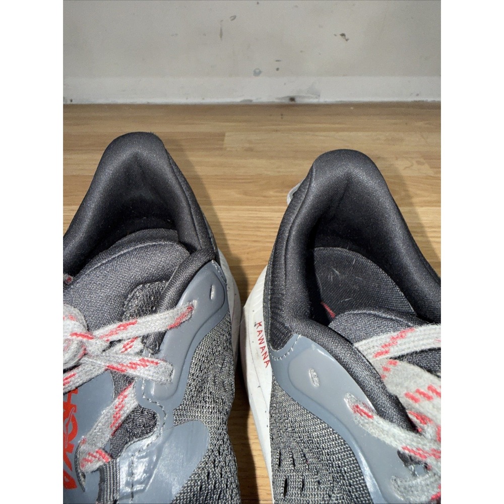 Hoka‎ One One Kawana 2 Running Sneakers Shoes Dark Gray/Red Men Size 13D - Picture 3 of 7